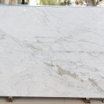 white and gold marble countertop