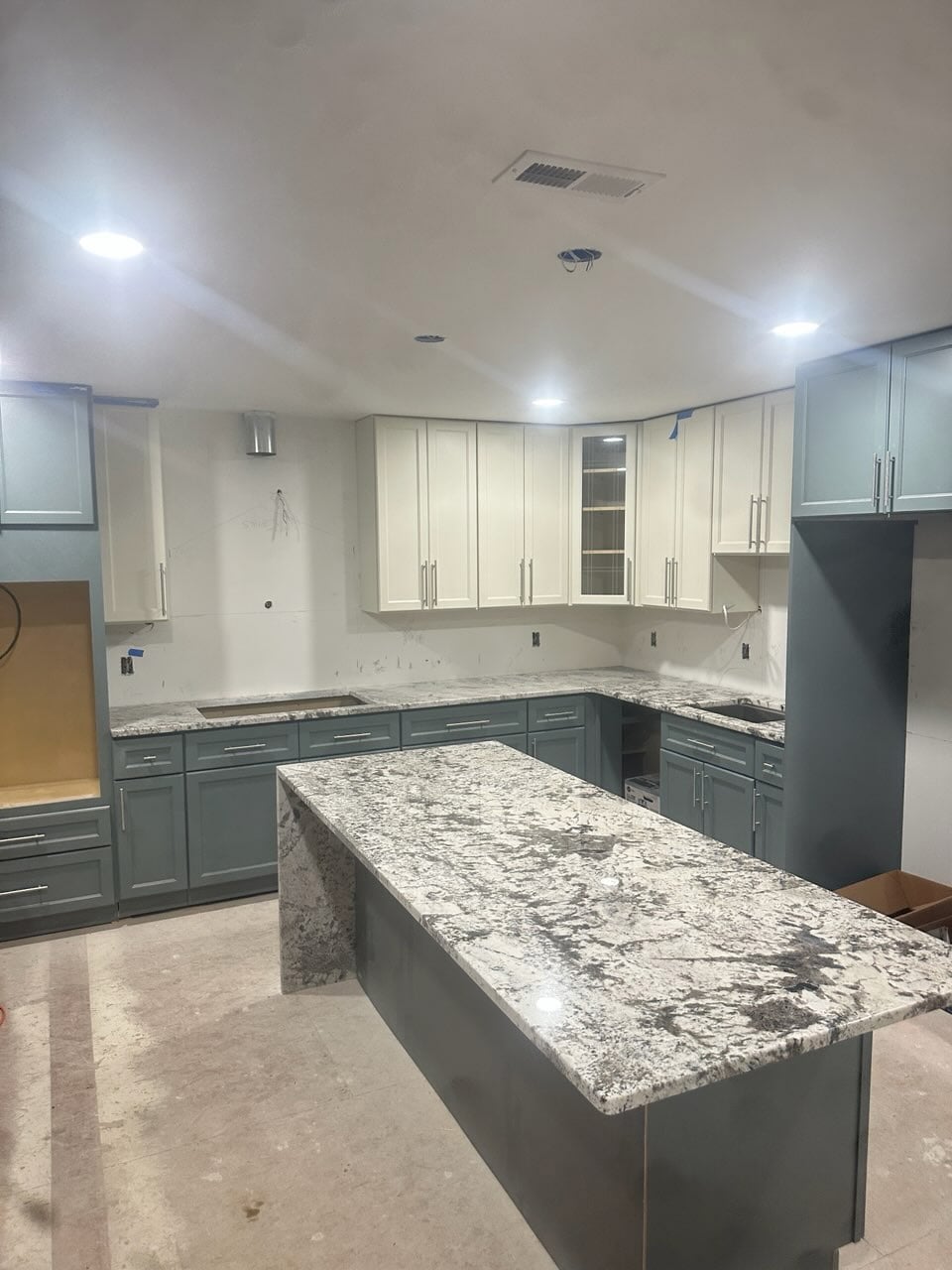 kitchen countertop project